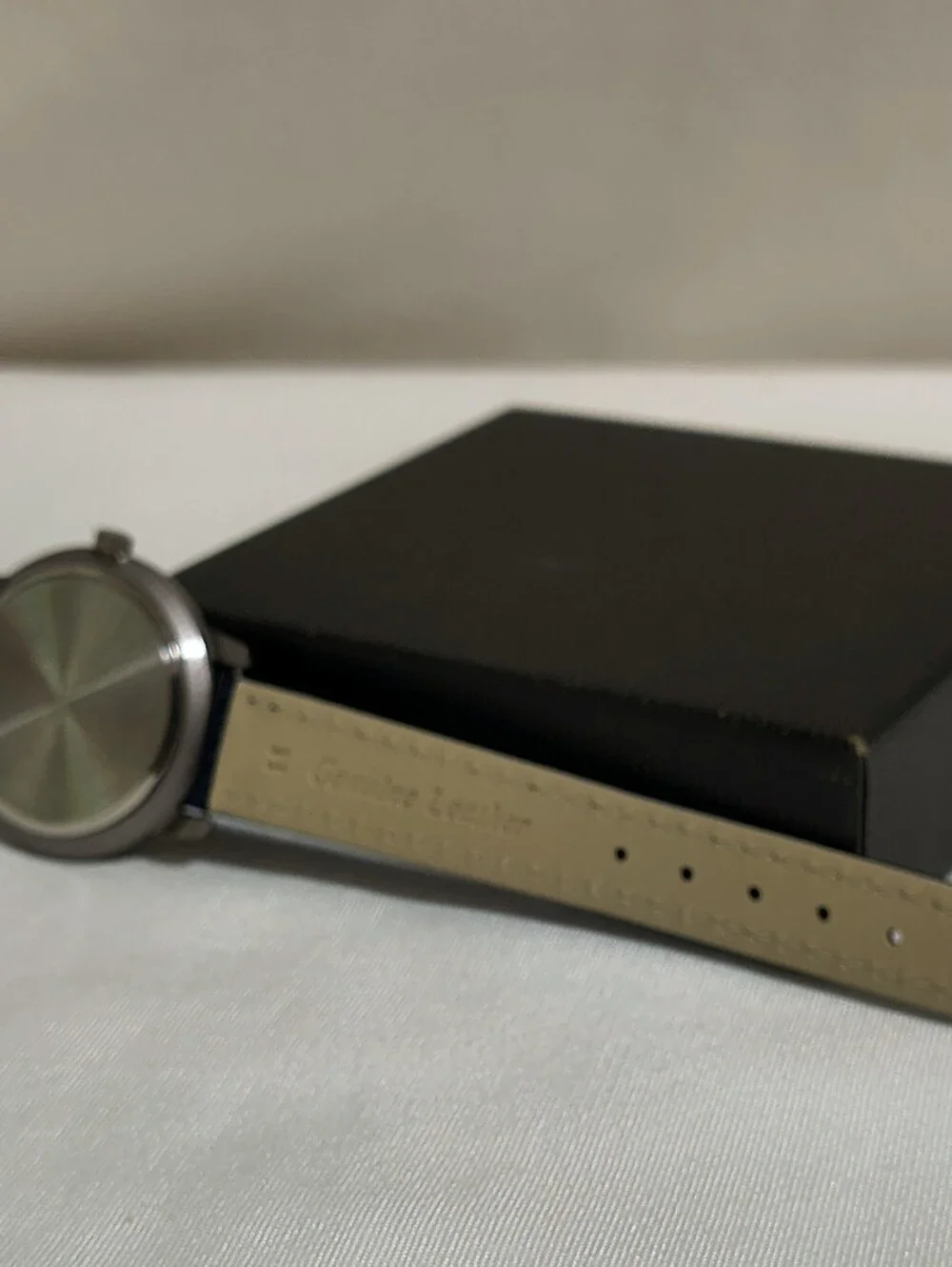 Classic Rumours Blue Dial Wristwatch with Navy Strap